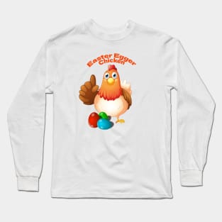 Easter Egger Chicken Long Sleeve T-Shirt